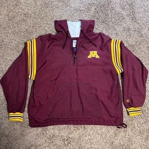 University of Minnesota Champion Jacket Size: L
